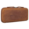 "Scotty" Leren Etui Vintage met ritssluiting Hardcase