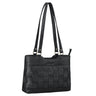 "Phoebe" Vintage Leren Handtas Dames Gevlochten