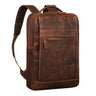 "Heiko" Leren Laptop Rugzak 15,6 inch Vintage