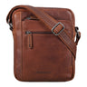 "Bruce" vintage herenkoffer lederen tas...