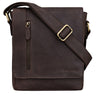 "Easton" Little Messenger Bag Real Leather...