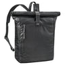 "Lutz" Grote Rugzak Rolltop Leer