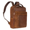Leder Laptop Rucksack Groß Herren Damen