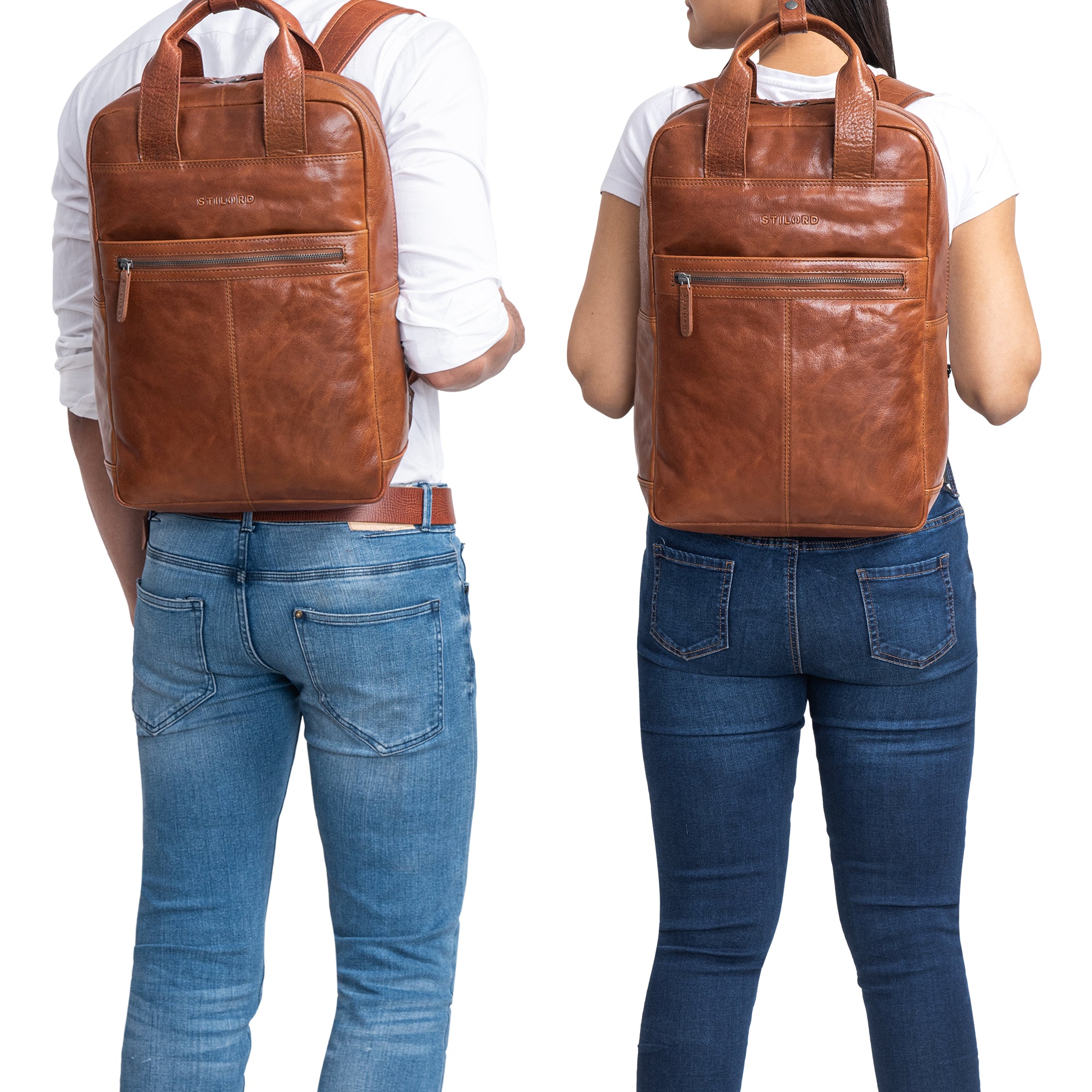 Businessrucksack Leder XXL