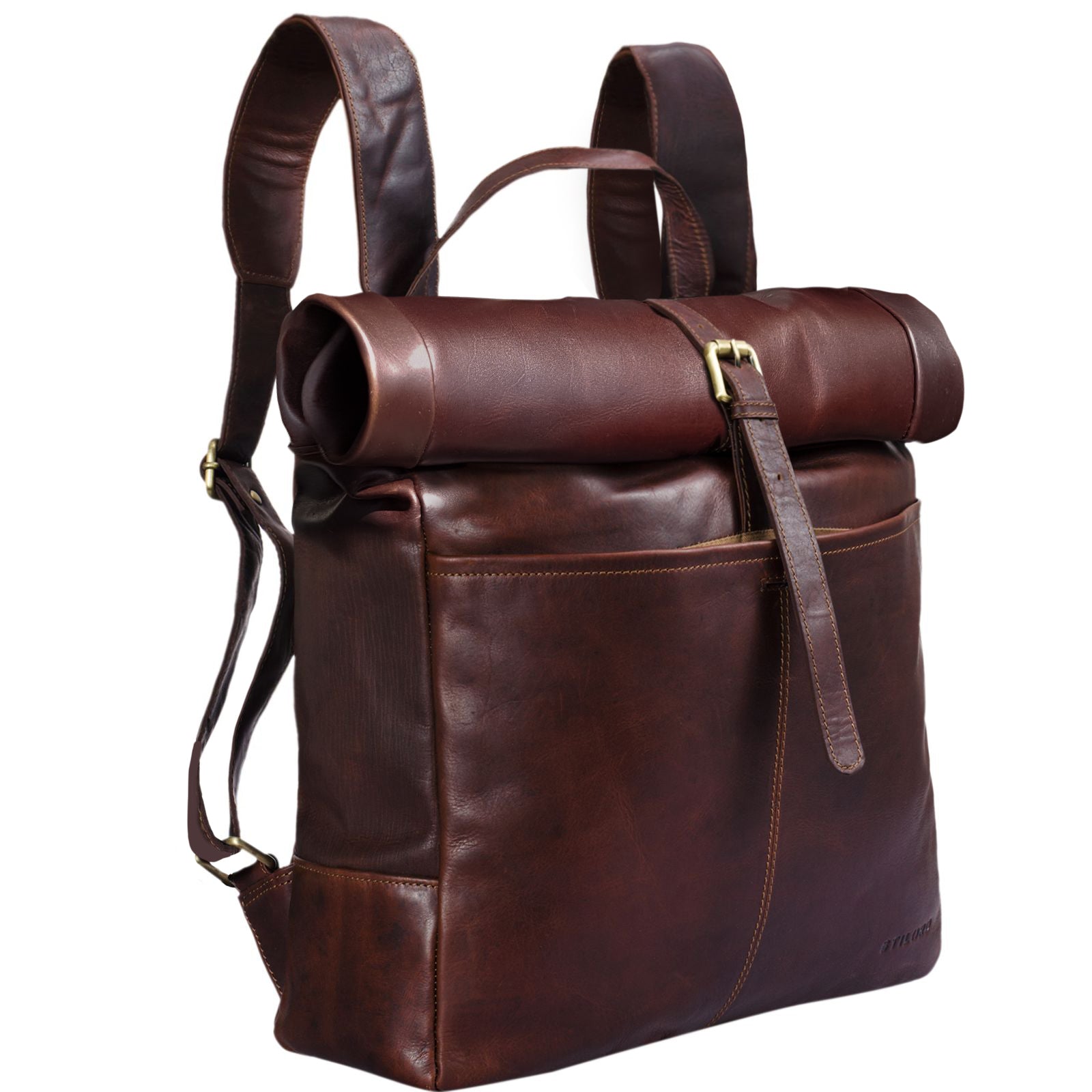Lederrucksack Herren Vintage groß