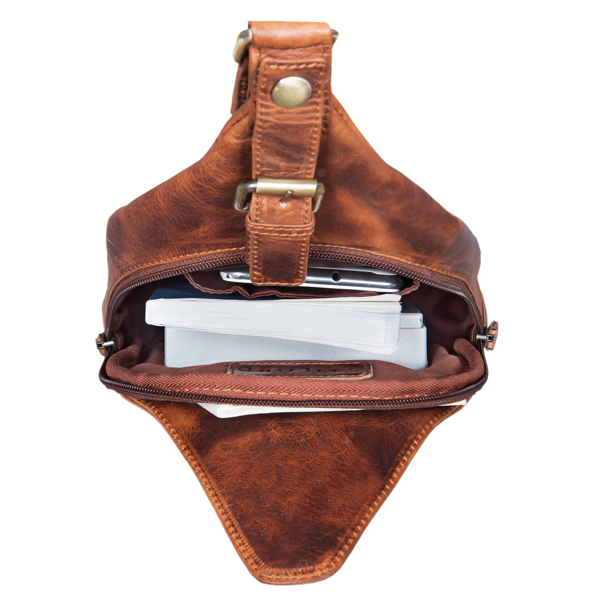 Vintage Leder Rucksack
