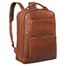 B-Stock "Harlow" Leren Rugzak Heren XL Laptop Rugtas 15 Tot 17 Inch Business