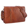 B-Stock "Till" lederen schoudertas 13 inch