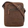 "Bruce" vintage herenkoffer lederen tas...