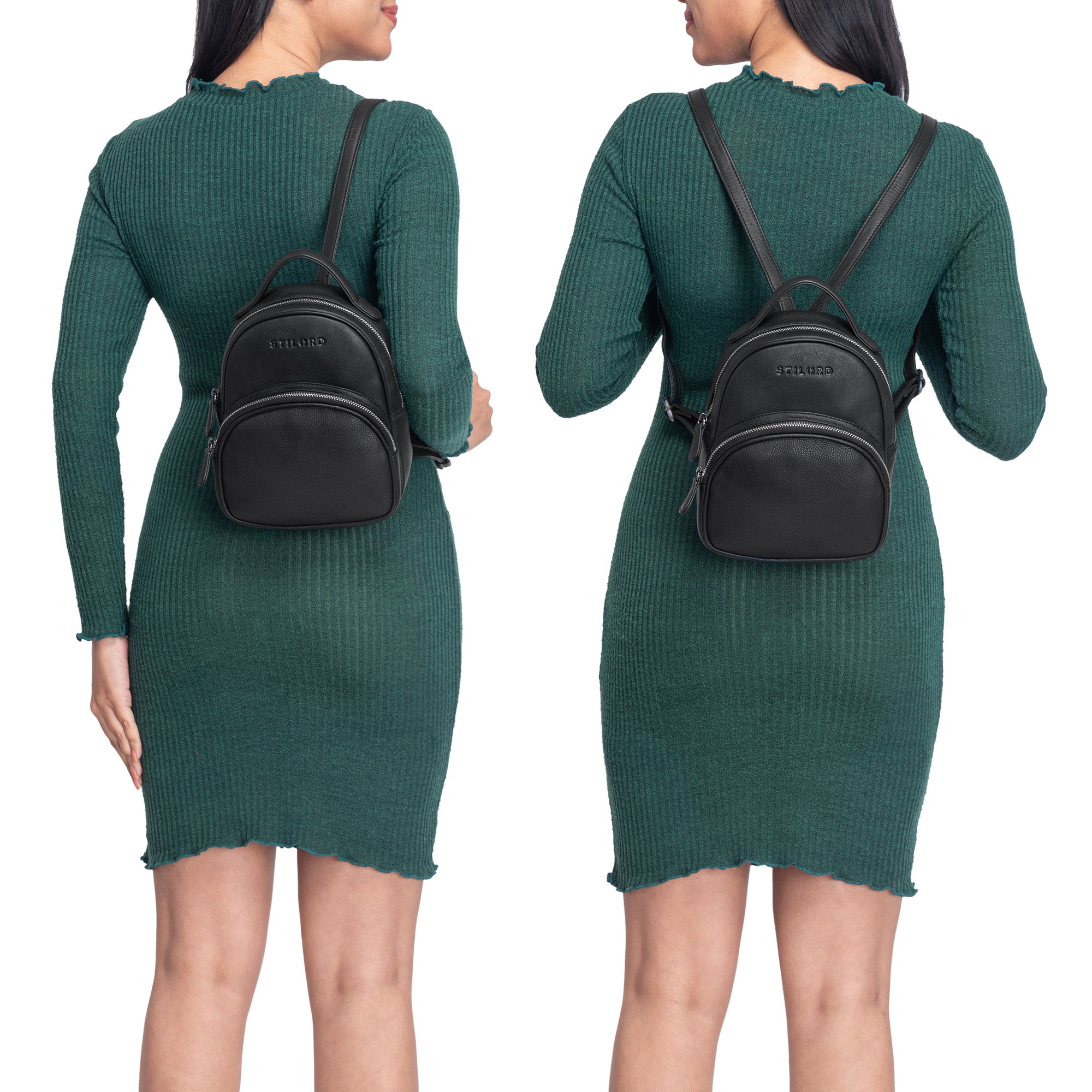 kleiner Lederrucksack klein