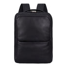 Tagesrucksack Echtleder schwarz Retro