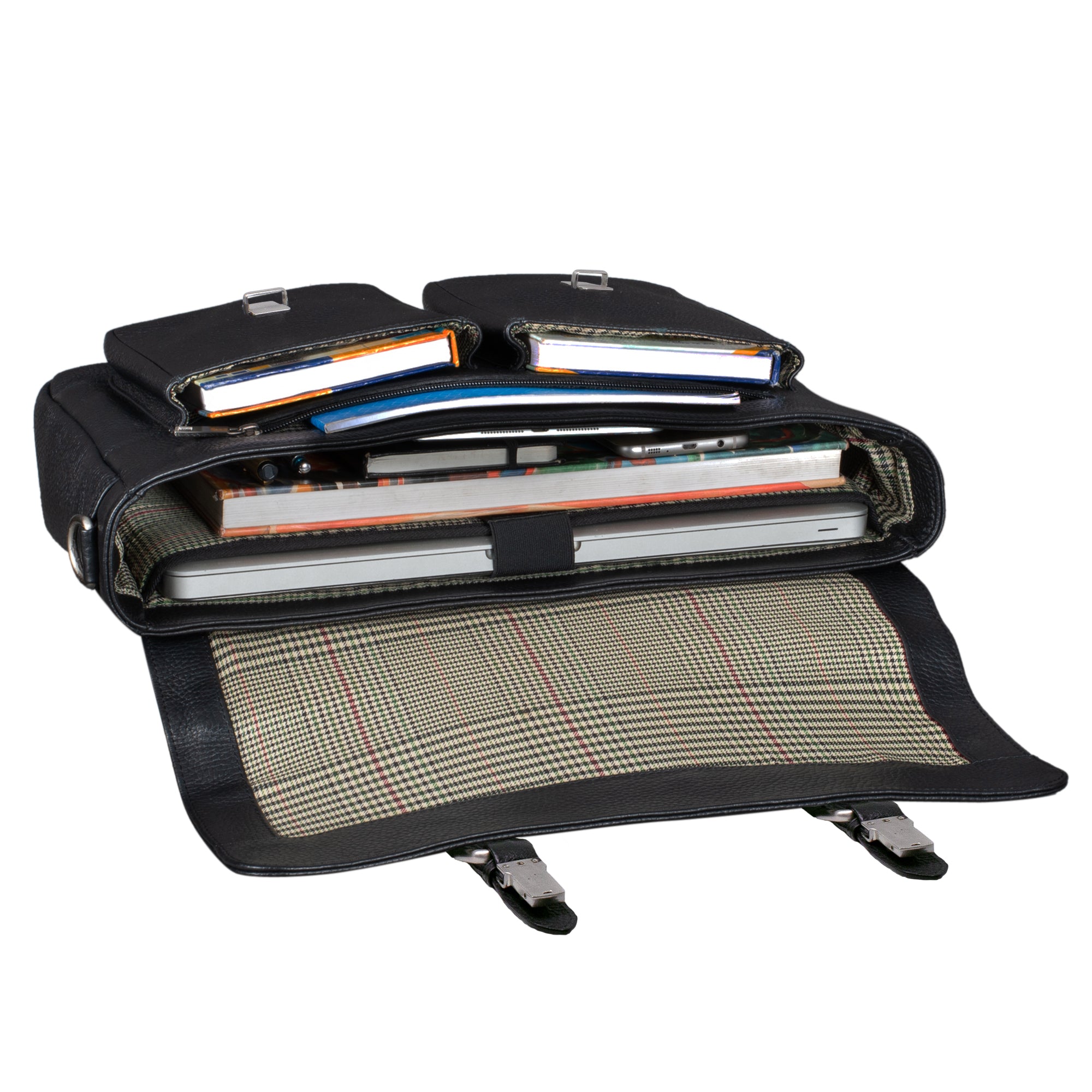 Ledertasche-Business-schwarz