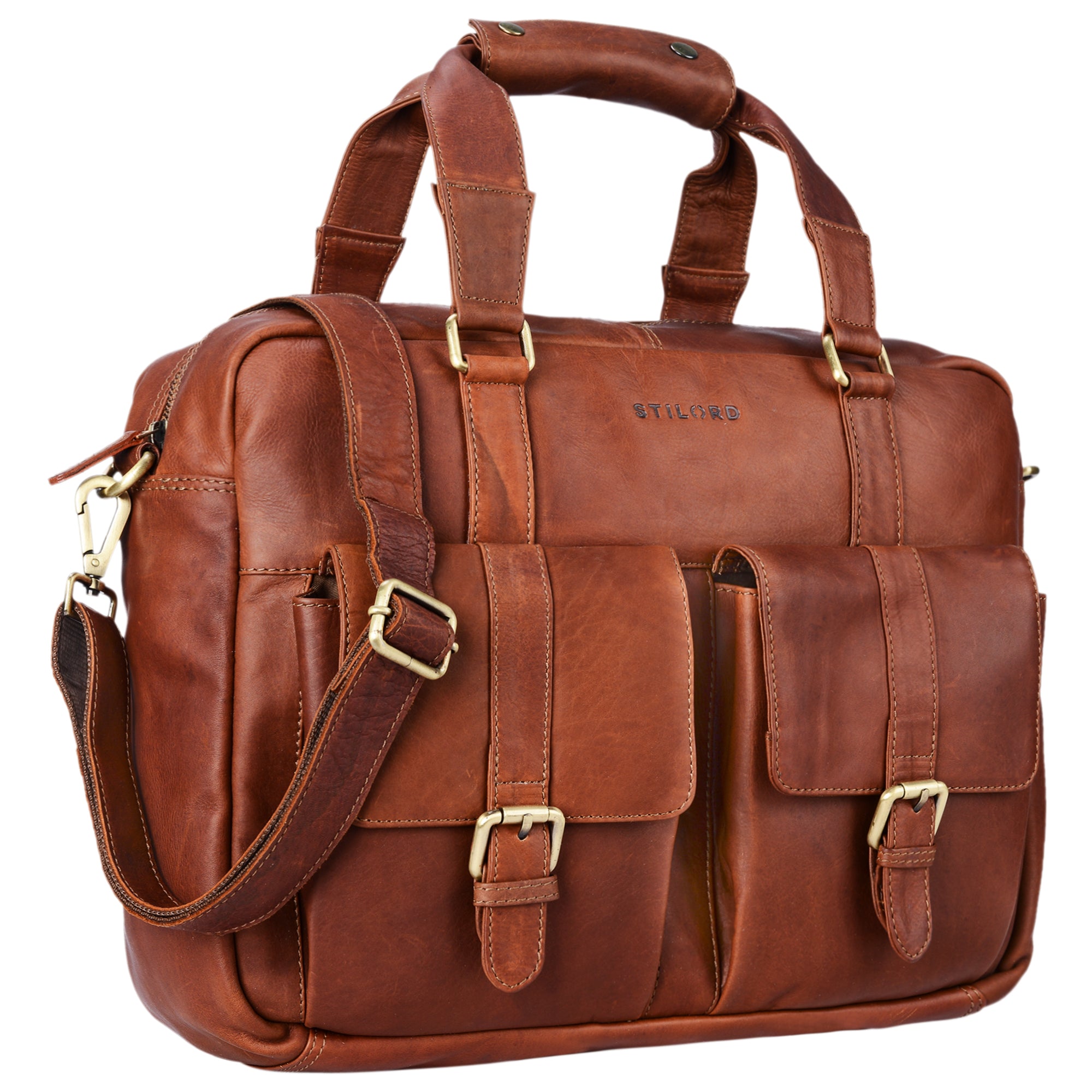 Ledertasche Unisex braun