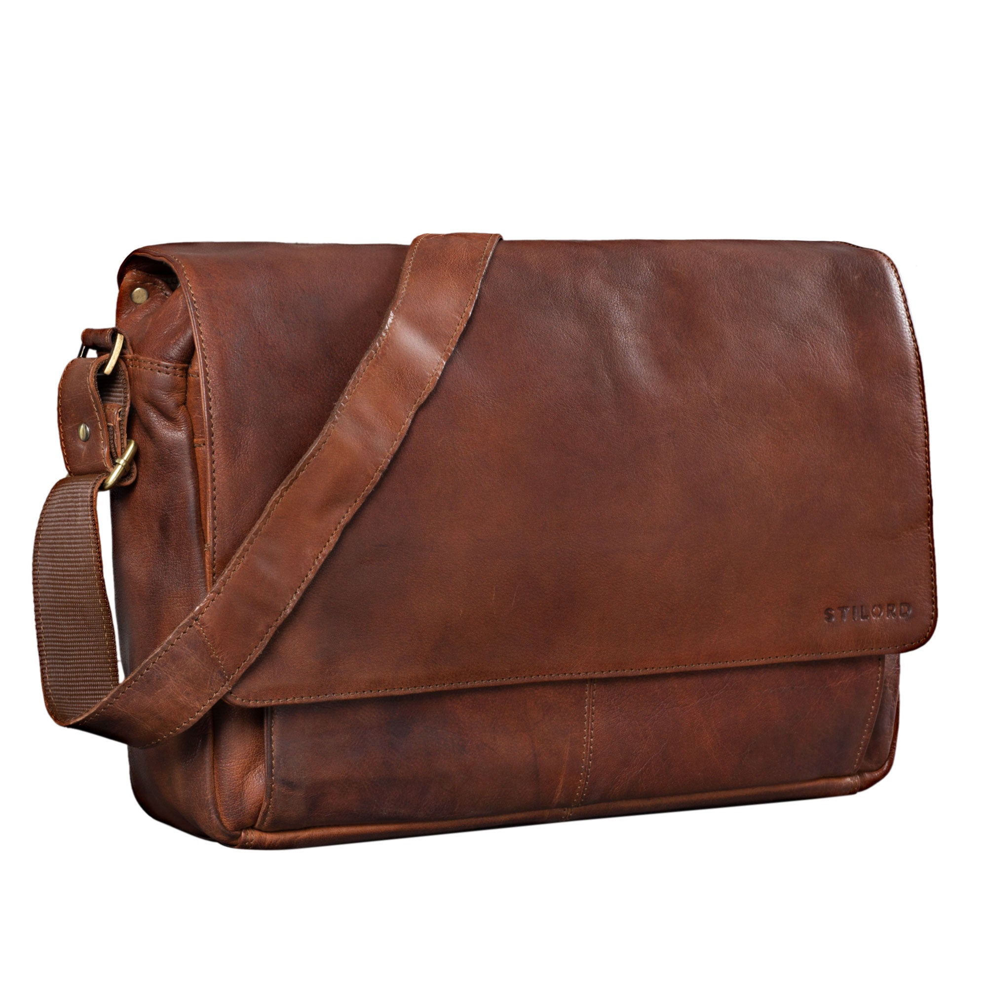 Klassische Herren Büro Ledertasche