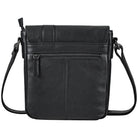 Umhängetasche Ledertasche klein schwarz