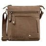 "Cameron" Kleine lederen schoudertas vintage