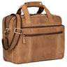 "Ervaring" vintage leraarstas leer groot