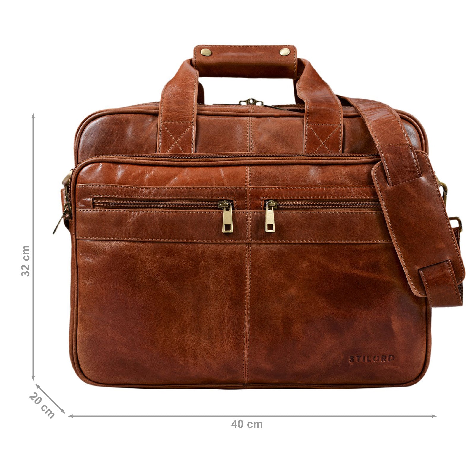 Lehrertasche Frauen echtes Leder