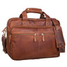 B-Stock "Explorer" Leraren tas leder heren dames