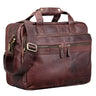 B-Stock "Explorer" Leraren tas leder heren dames