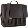 "Emilio" schoudertas leder vintage groot