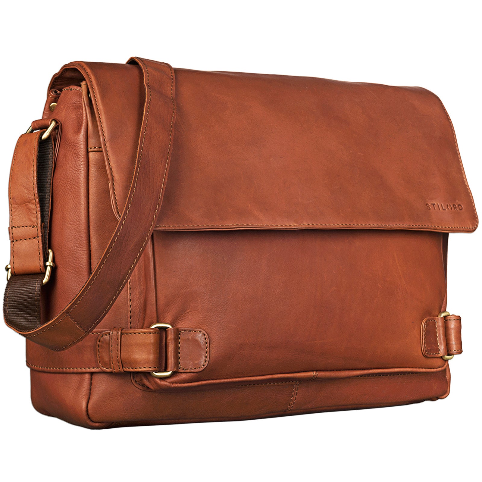 Ledertasche braun Vintage