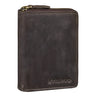 "Giannis" Mini RFID Portemonne voor Herren Leer