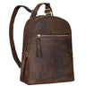"Amira" Leren Rugzak Dames Vintage