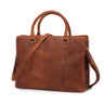 "Lexa" Grote Leren Handtas Dames Vintage