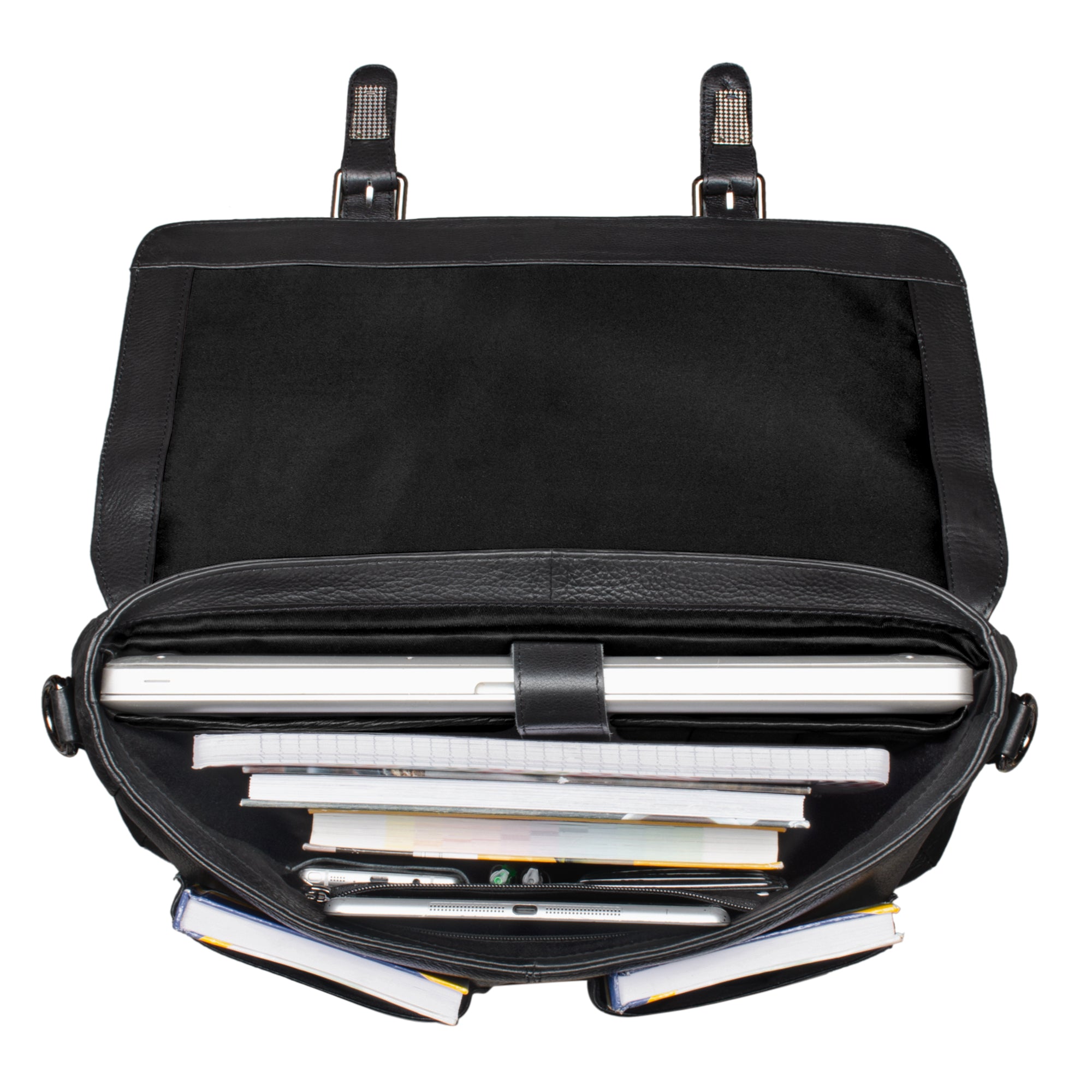 Echt-Leder Tasche Laptop 14 Zoll