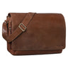 B-Stock  "Tom" Vintage Lederen Schoudertas