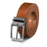 Vintage lederen riem heren 80 -130 cm verkortbaar