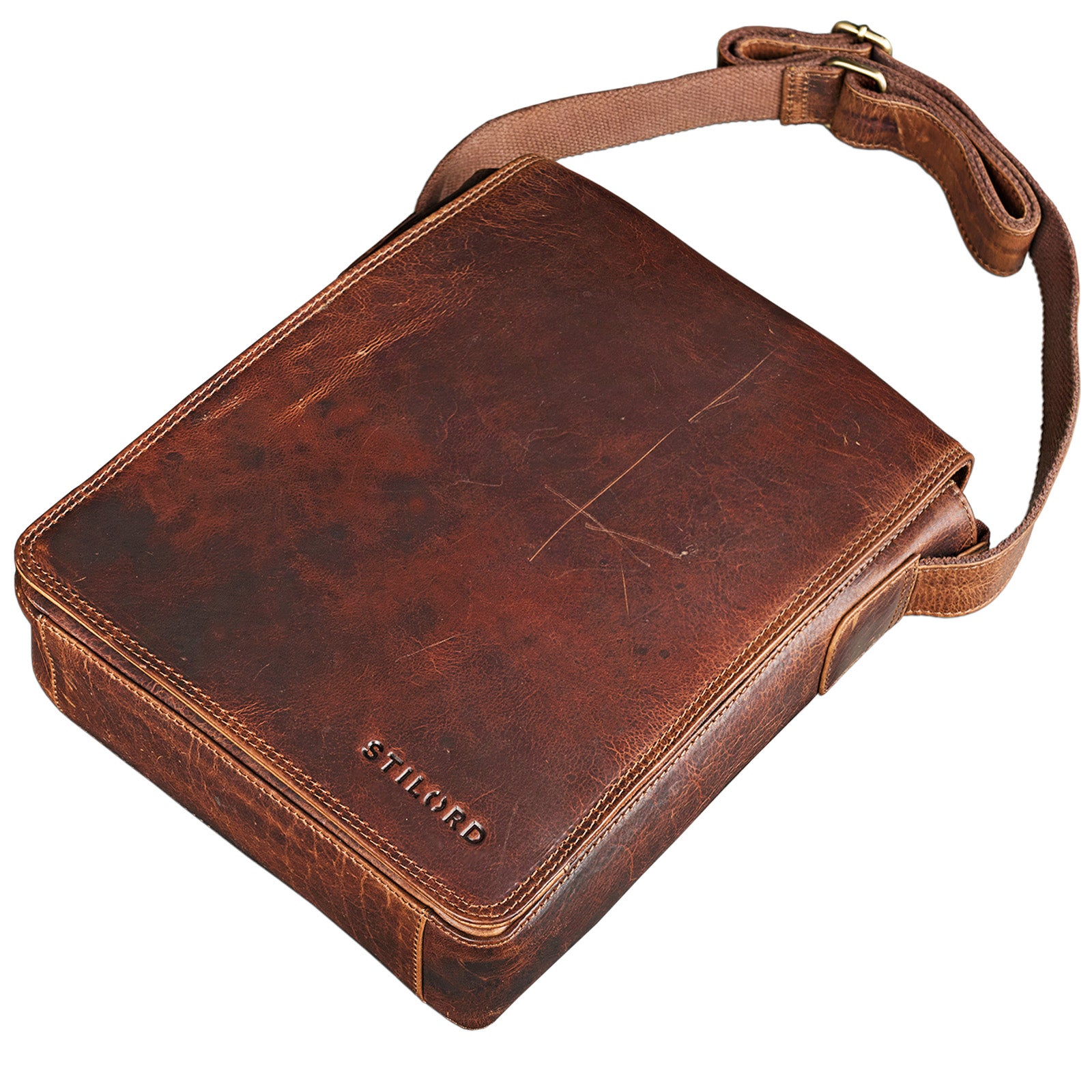 Vintage Tablettasche groß