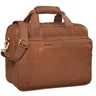 "Excelsior" XXL Laptoptas Heren Leer Grote Aktetas Laptop 17+ inch