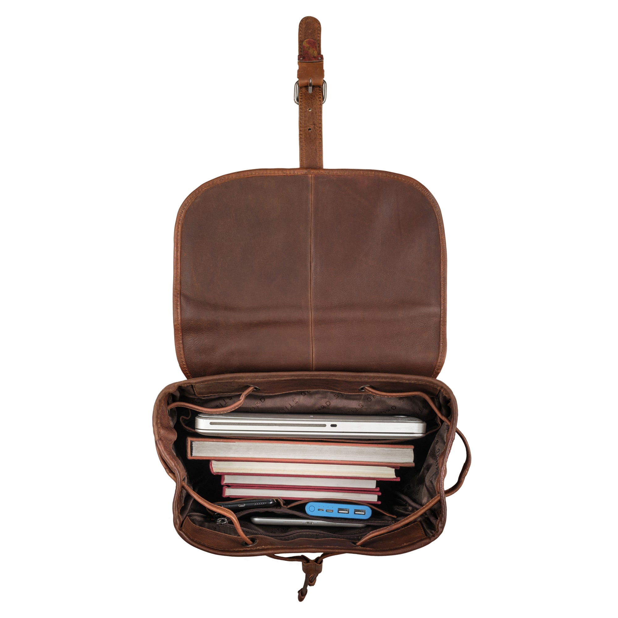 großer Rucksack Damen braun