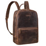 "Kellis" Vintage Leder Rugzak Groot