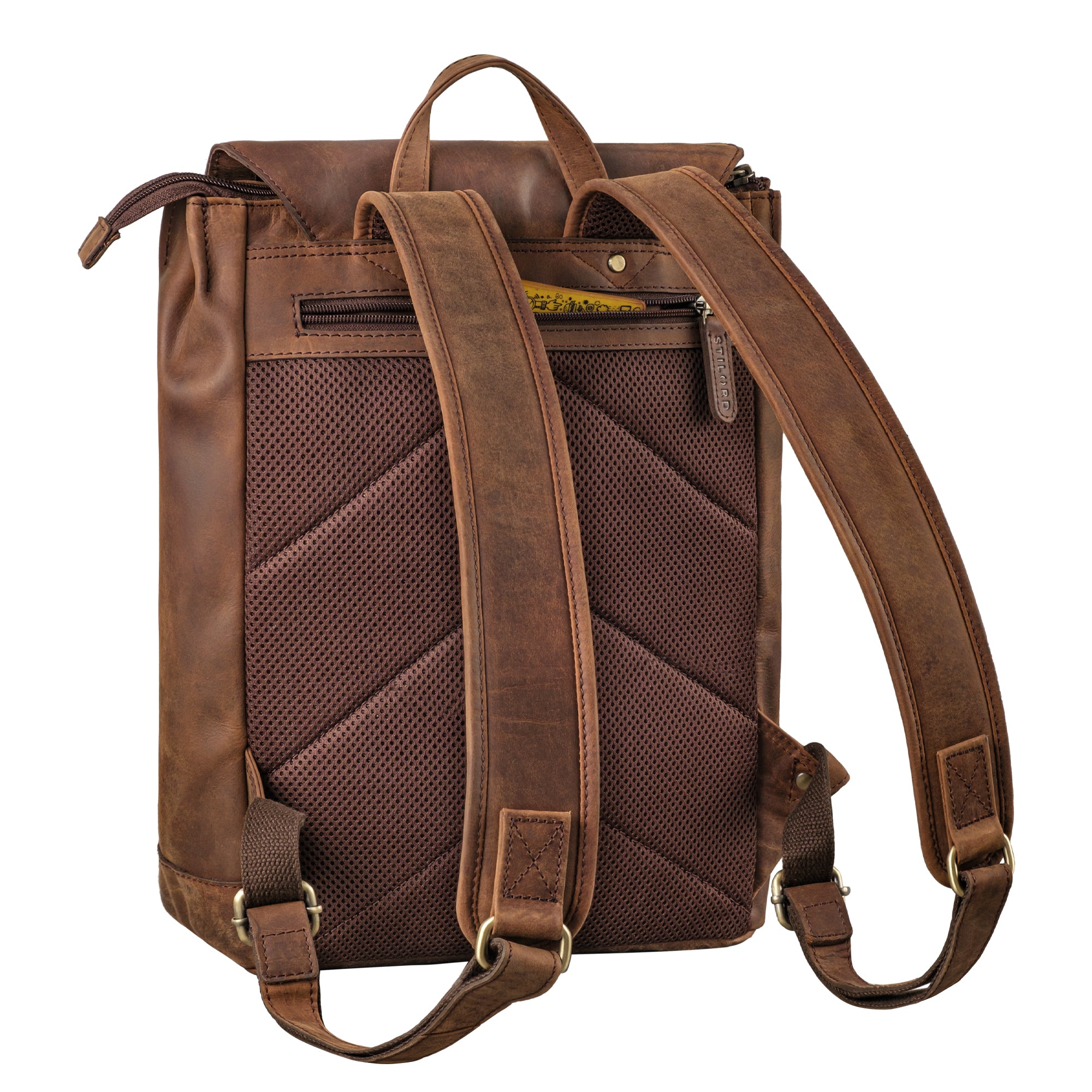 Business Rucksack Leder braun