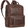 B-Stock Eike" Modieuze Laptop Rugzak 15.6" Leer