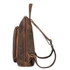 Tagesrucksack Leder braun