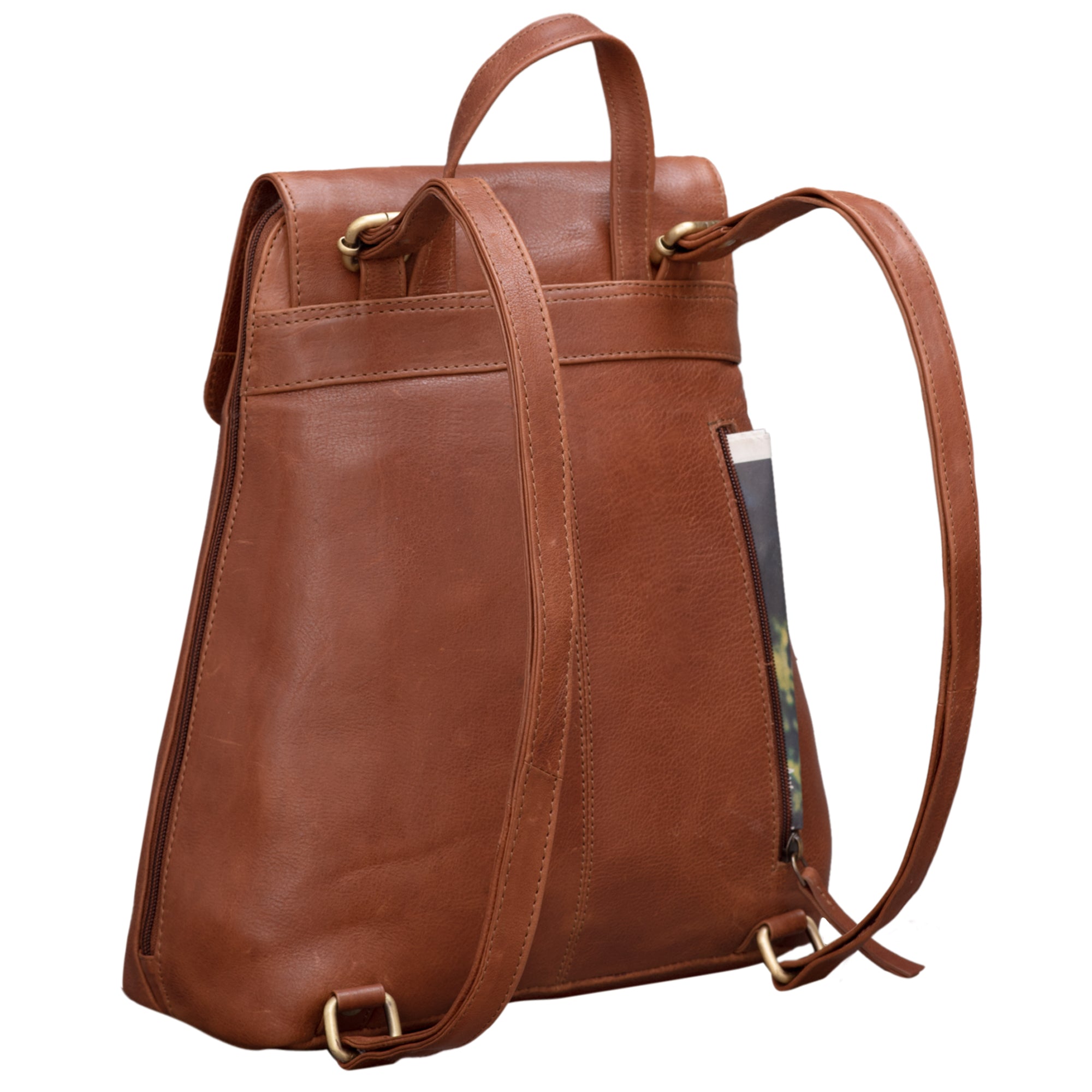 Leder 13 Zoll Rucksack