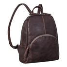 Leder Rucksack Damen kompakt