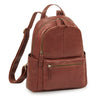"Berry" Vintage Echte Leren Rugzak Dames Vintage 13 inch