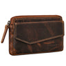 "Cruz" Vintage Lederen Sleuteletui met RFID