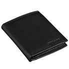 Leder Wallet Schwarz 