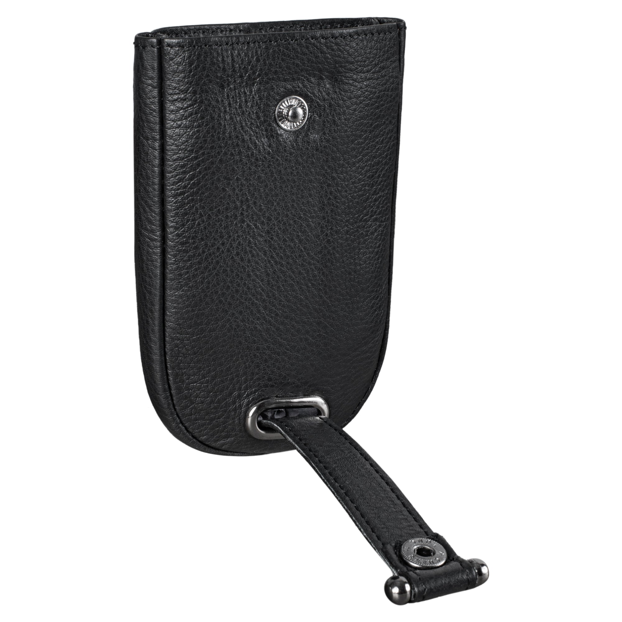 Mini Portemonnaie Leder  schwarz