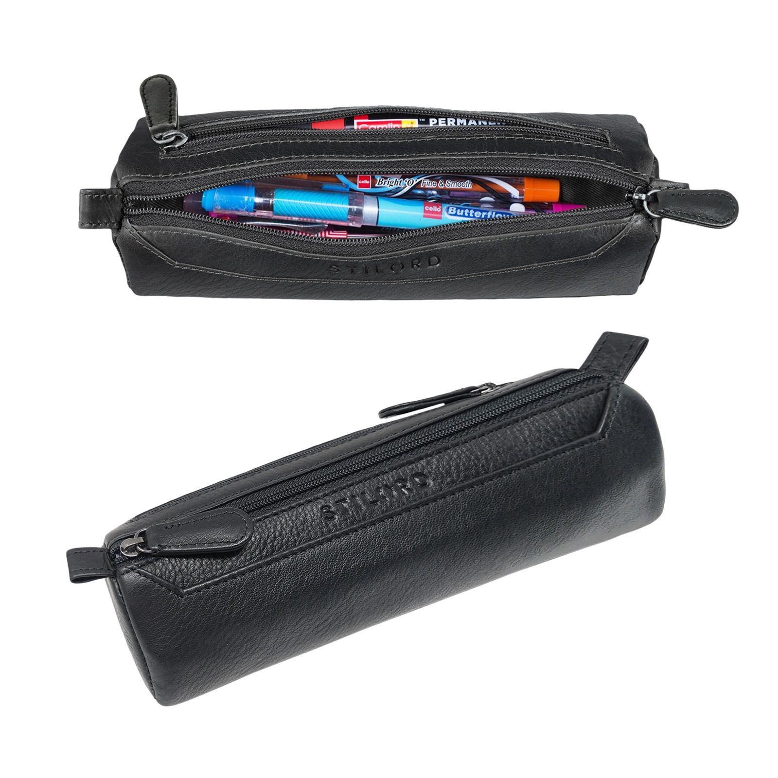 Mäppchen Schule Leder
