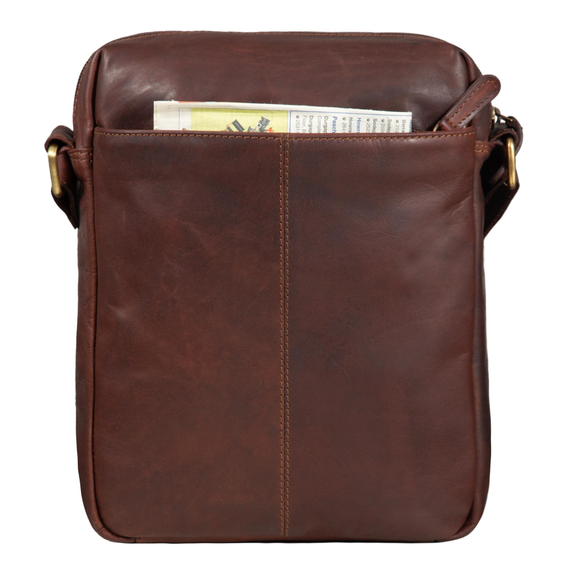 Echtleder Schultertasche Unisex