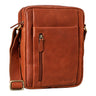 "Irving" Vintage Schoudertas Mannen Leder