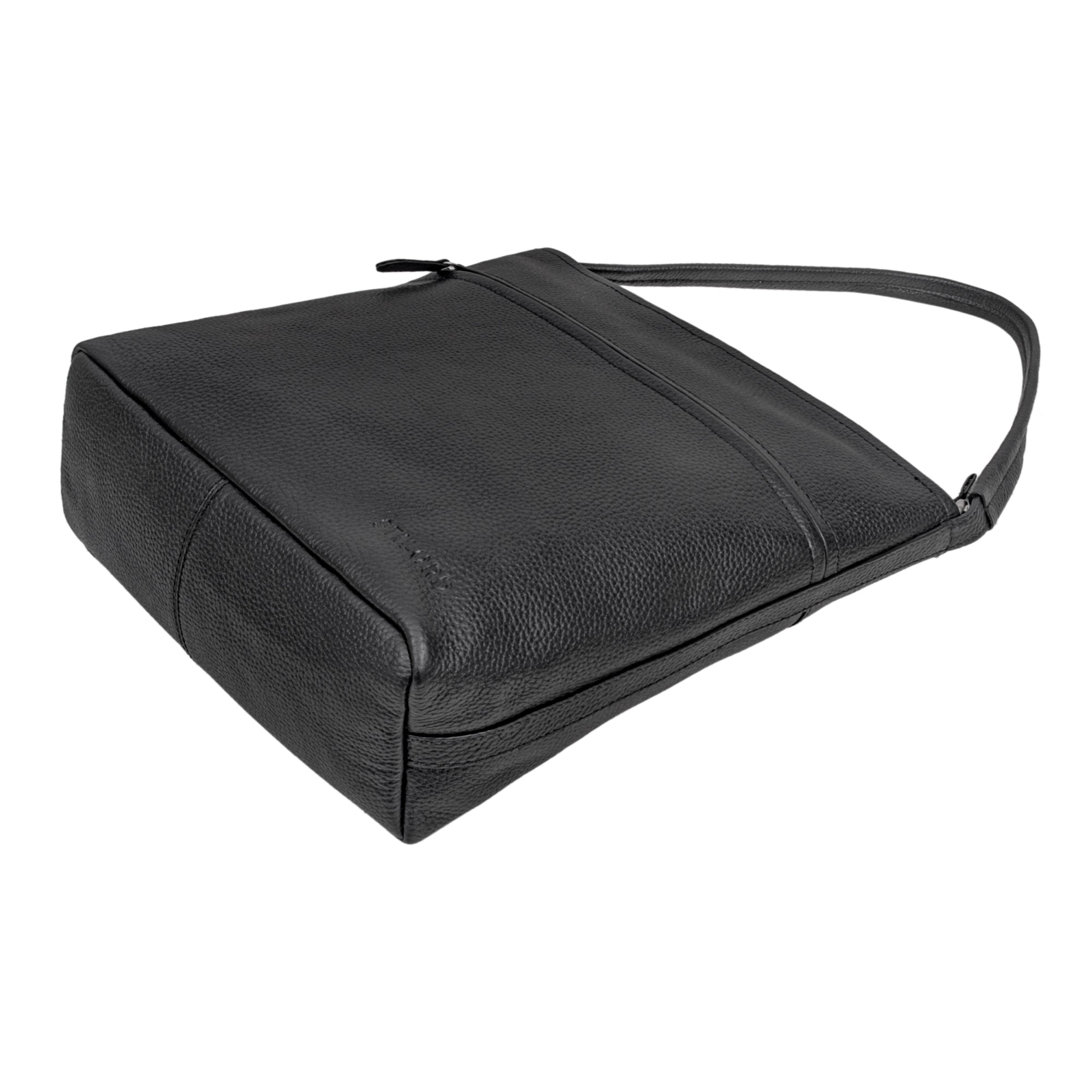 Ledertasche Damen schwarz