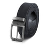 Vintage lederen riem heren 80 -130 cm verkortbaar